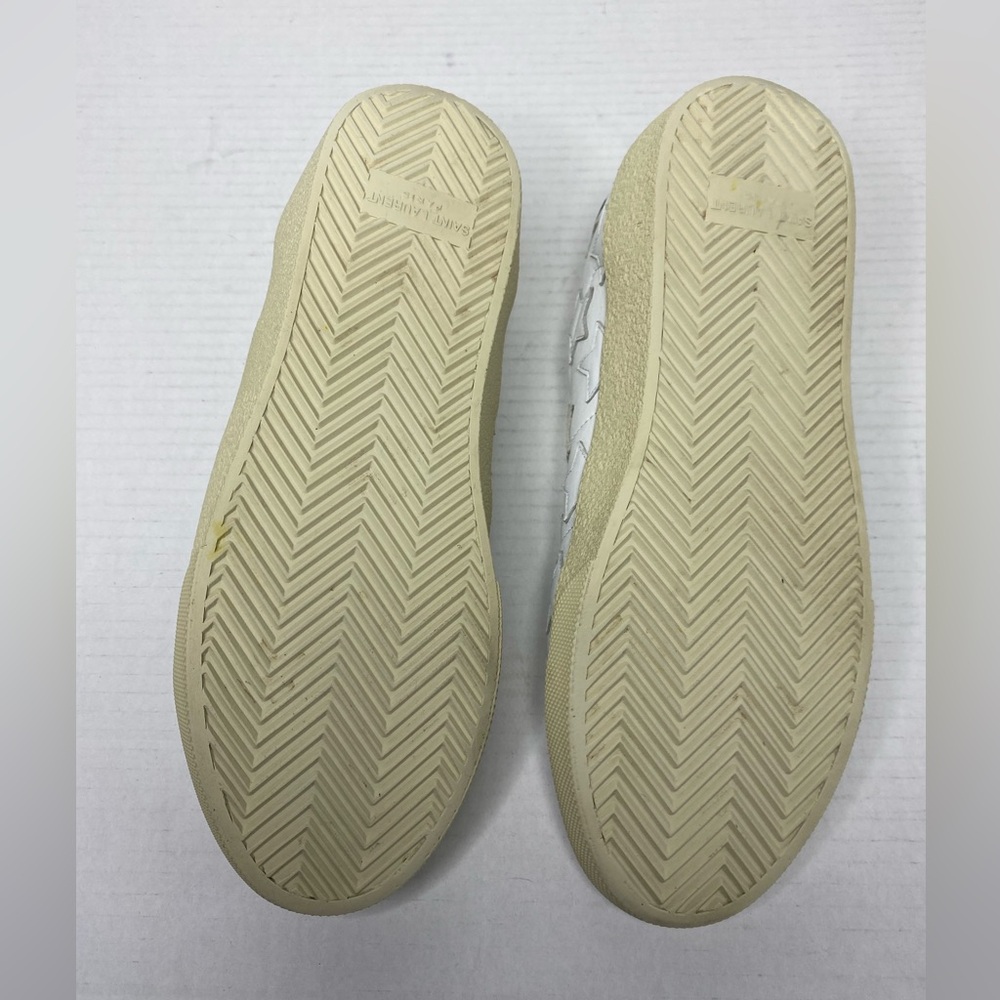 Saint Laurent Court Classic California Leather Sneaker Size 9 Unisex - Picture 10 of 13